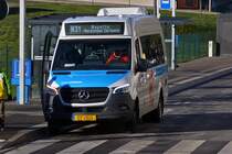 EF 1511, Mercedes Benz Sprinter von Emile Frisch, aufgenommen nahe der Stäreplaz in der Stadt Luxemburg. 12.2022 