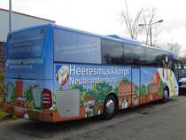 Mercedes Tourismo der Bundeswehr in Neubrandenburg am 31.12.2019