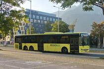 Iveco-Irisbus Crossway von Postbus (BD-16020) als Linie 4134 an der Haltestelle Innsbruck Olympiaworld. Aufgenommen 6.10.2022.