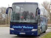 Mercedes Tourismo von Lewitz-Reisen aus Deutschland in Samtens am 12.01.2020