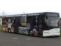 Solaris Urbino 12 der VVR in Sassnitz am 12.01.2020