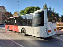 TMP Transporte de Murcia y Pedanias, Mercedes-Benz Conecto LF II, Wagen 3762, Aufnahme vom 22.12.2022
