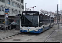 VBZ - Mercedes Citaro Nr.68 in ZH Schlieren am 17.12.2022