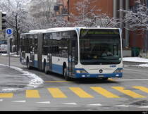 VBZ - Mercedes Citaro Nr.417 unterwegs in ZH Altstetten am 17.12.2022