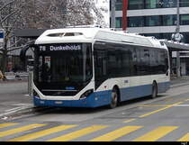 VBZ - Volvo 7900 Electric Hybrid  Nr.626 unterwegs in ZH Altstetten am 17.12.2022