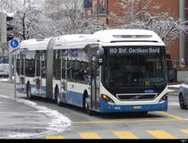 VBZ - Volvo 7900 Hybrid  Nr.463 unterwegs in ZH Altstetten am 17.12.2022