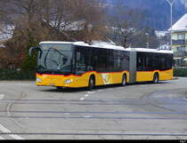 Postauto - Mercedes Citaro  SO  189004 unterwegs für die OeBB als Bahnersatz in Oensingen am 18.12.2022