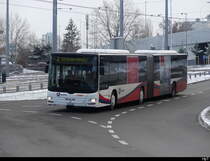 RVBW - MAN Lion`s City  Nr.166 unterwegs in Killwangen-Spreitenbach am 17.12.2022