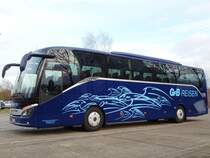 Setra 515 HD von GFB-Reisen aus Deutschland in Neubrandenburg am 18.01.2020