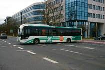 VDL Citea RMV Schnellbuslinie X18 am 28.12.22 in Neu-Isenburg