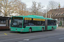 Mercedes Citaro 720, auf der Linie 34, bedient am 02.01.2023 die Haltestelle Schützenhaus.