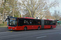 MAN Lions City von Südbadebbus, auf der Linie 48, bedient am 02.01.2023 die Haltestelle Schützenhaus.