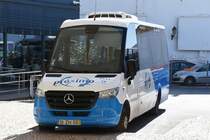 FARO (Distrikt Faro), 07.02.2022, Stadtbus am Terminal Rodoviário in Faro