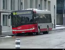 Stadtbus Winterthur - Solaris Urbino Nr.226  ZH  745226 unterwegs bei leichtem Schneefall in Winterthur am 2023.01.22