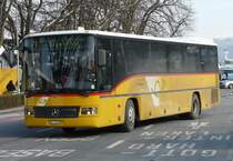 Postauto - Mercedes INTEGRO  LU 15559 unterwegs auf der Linie 71 in Luzern am 15.02.2009