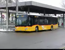 Postauto - Mercedes Citaro  SH  9816 in Schaffhausen am 22.01.2023