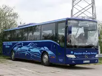 Mercedes Tourismo RH von Becker-Strelitz Reisen aus Deutschland in Neubrandenburg am 12.05.2020