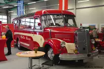 Mercedes O 3500 mit G. Auwärter-Aufbau, Bj. 1950,  Müller , Massenbachhausen Januar 2023
