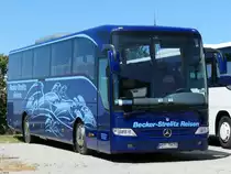 Mercedes Tourismo von Becker-Strelitz Reisen aus Deutschland in Bergen am 01.06.2020