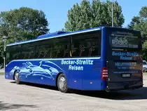 Mercedes Tourismo RH von Becker-Strelitz Reisen aus Deutschland in Neubrandenburg am 01.06.2020