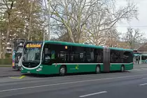 Mercedes Citaro 7004, auf der Linie 48, bedient am 02.01.2023 die Haltestelle Schützenhaus.