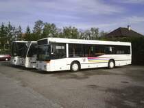 Hier ist der einzige O 405 NK der Firma Distribus. Er tr�gt heute die neue Bemahlung.