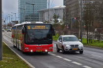 VE 2019, MAN Lion’s City von Voyages Ecker, gesehen in den Straßen der Stadt Luxemburg. 01.2023
