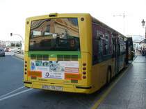 21.02.09,ein VOLVO Hispano am Busbahnhof von Chiclana/Spanien.