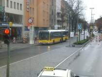 Mercedes-Benz O 530 I (Citaro) auf der Linie M49 nach S+U Bahnhof Zoologischer Garten am U-Bahnhof Wilmersdorfer Stra�e/Kantstra�e.