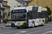 SL 7717, VDL e Citea von Sales Lentz in den Straßen von Petange unterwegs. 02.2023