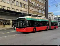 VB Biel - Hess Trolleybus  Nr.59 unterwegs in Biel am 21.02.2023