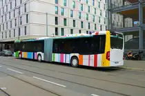 Heuser Mercedes Benz Citaro 2 G als SEV Verkehr am 25.02.23 in Frankfurt am Main