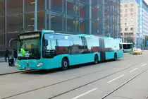 DB Hessenbus Mercedes Benz Citaro 2 G als SEV Verkehr am 25.02.23 in Frankfurt am Main