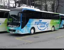 ruffiner reisen - MAN Lion`s Coach  VS  460622 in Brig unterwegs für die MGB als Bahnersatz am 26.02.2023