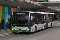UC 8249, MB Citaro vom Tice, macht eine Pause am Busbahnhof in Esch Alzette. 02.2023