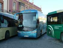 21.02.09,IVECO Irisbus mit Zutaten von BEULAS und Califa am Busbahnhof in Chiclana de la Frontera. 