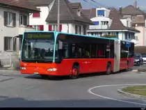 VB Biel - Mercedes Citaro  Nr.154  BE  653154 unterwegs in Biel-Mett am 04.03.2023