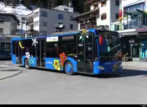 Ortsbus Arosa - Mercedes Citaro  Nr.5  GR 154245 in Arosa am 05.03.2023