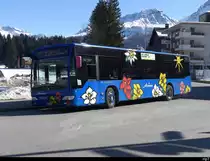 Ortsbus Arosa - Mercedes Citaro Nr.7  GR 154247 in Arosa am 05.03.2023
