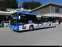 Ortsbus Arosa - Mercedes Citaro Nr.8  GR 154248 in Arosa am 05.03.2023