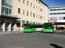 Graz. Am Nachmittag des 11.03.2023 konnte ich zwei Iveco Crossway von Dr. Richard von dem Postamt am Grazer Hauptbahnhof fotografieren.