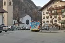 Mercedes-Benz Citaro 2. Generation (SZ-903ZK) als Skibus Mayrhofen Linie B an der Skibushaltestelle Marienbrunnen in Mayrhofen. Aufgenommen 21.2.2023.