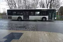 VHH 0902 (HH-EA 596) (EvoBus O 530 MÜ, Citaro II, EZ 04.2009) am 1.2.2023, Pause am U-Bahnhof Steinfurther Allee /