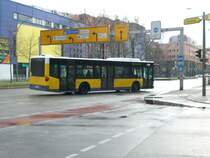 Mercedes-Benz O 530 I (Citaro) auf der Linie 166 nach S-Bahnhof Sch�neweide an der Haltestelle Treptow Puschkinallee/Elsenstra�e.