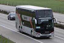 Setra 531 DT Gautschi, Oensingen février 2023