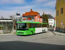 Gleisdorf. Am 19.03.2023, einem ruhigen Sonntag Nachmittag, trifft hier der Postbus BD 16428 als Linie 300 beim Bahnhof Gleisdorf ein.