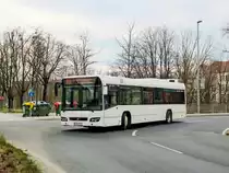 Graz. Der Volvo 7900 EEV von Tropper war am 24.03.2023 auf der Linie 691 unterwegs, hier kurz vor der Endhaltestelle  Graz Österreichische Gesundheitskasse .