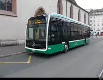 BVB - Mercedes e Citaro Nr.8104  BS 99604 unterwegs in Basel am 19.03.2023