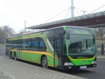 Mercedes Citaro L� KVG B�rde-Bus B�-KV 43, 01.12.2008 Magdeburg Hauptbahnhof