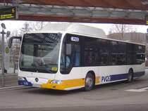 Mercedes Citaro Erdgas PVGS (Personenverkehrsgesellschaft Altmarkkreis Salzwedel mbH), 14.02.2008 Magdeburg Hauptbahnhof